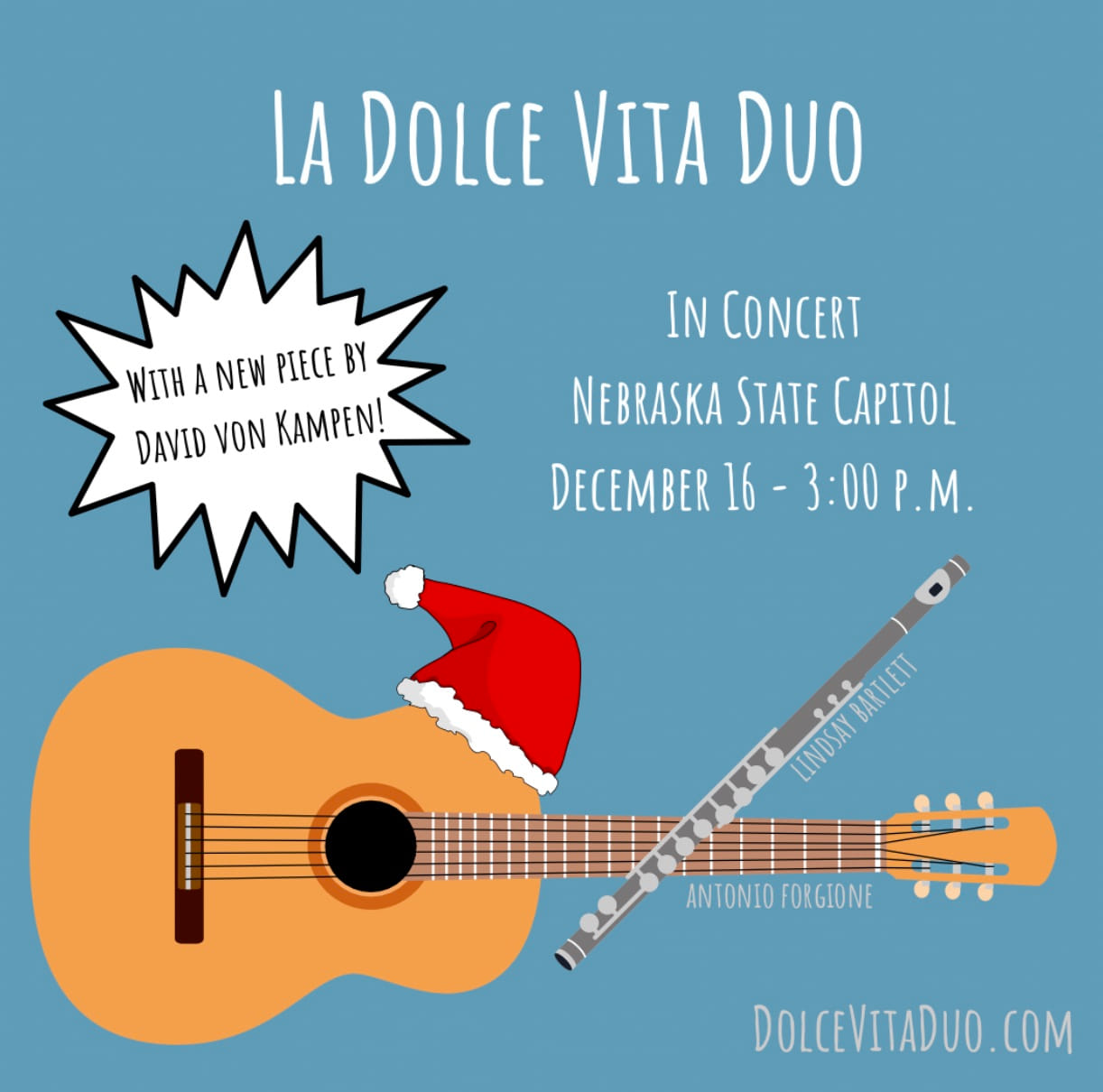 Concert Flyer 16 Decemeber 2023